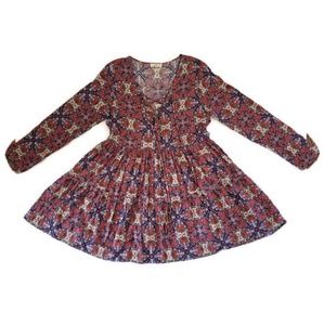 Anthropologie Entro Boho Dress Mini Babydoll